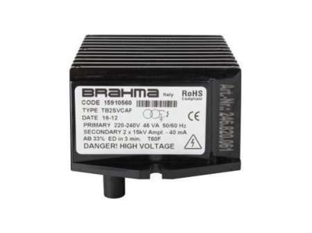Трансформатор розжига Brahma TB2SVCAF 15910560