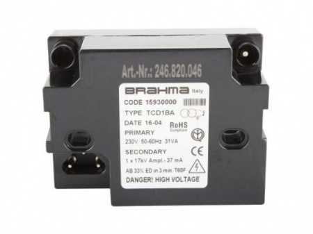Трансформатор розжига Brahma TCD1BA 15930000