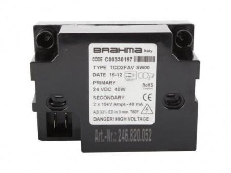 Трансформатор розжига Brahma TCD2FAV C00330197