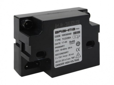 Трансформатор розжига Brahma TCD2BA 15930040