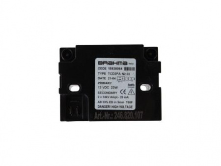Трансформатор розжига Brahma TCD2FA